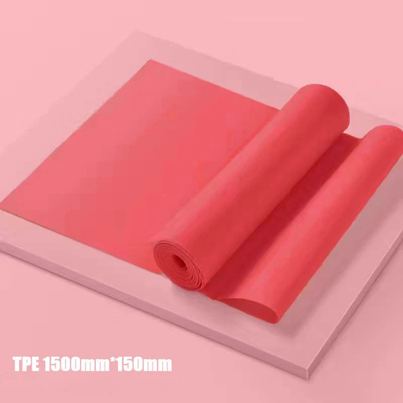 Elastic Fitness Bands Resistance Bands Elastic Fitness Tapes Yoga Pilates Crossfit Stretching Muscular Work Out Equipment