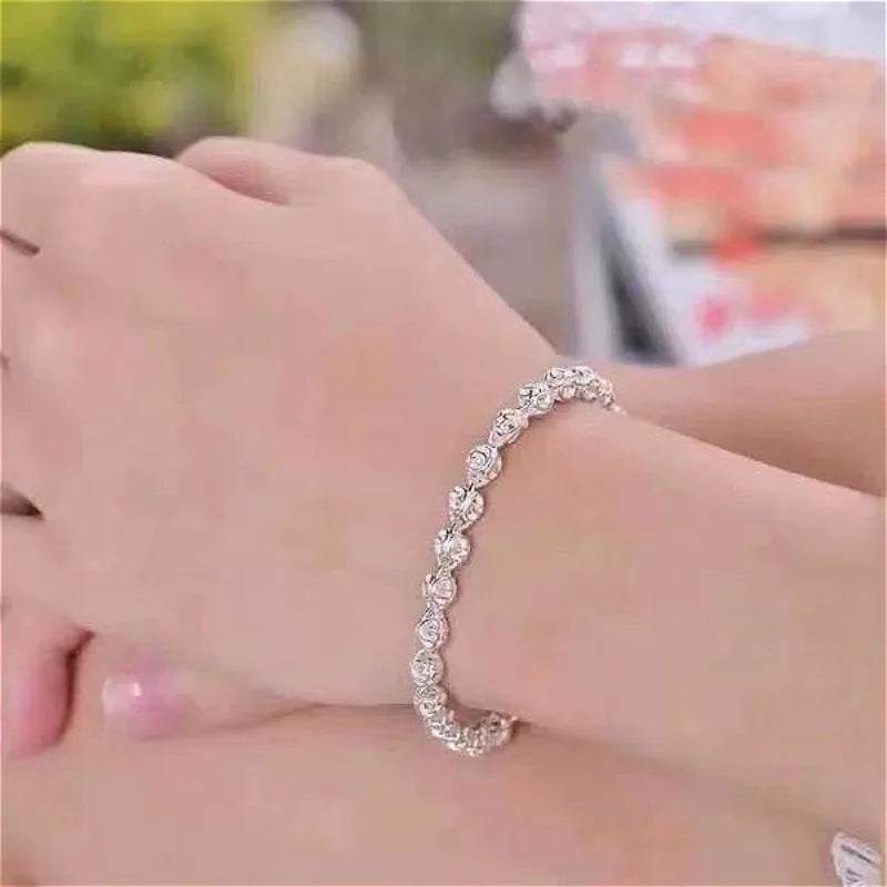 New 925 Sterling Silver Ball Bracelets For Women Luxury Designer Hollow Bead Adjustable Charm Bracelets Party Fine Jewelry Gifts