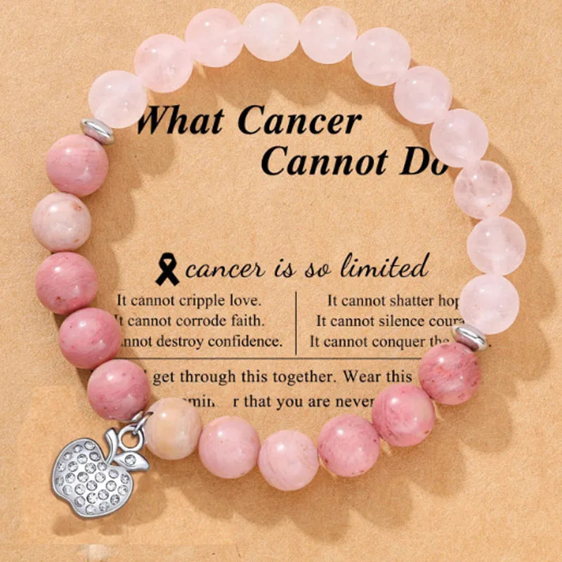 Natural Stone Teacher Bracelet Gifts for Women,thank You Gifts for Teacher Meaningful Gifts for Women with Gift Message Card