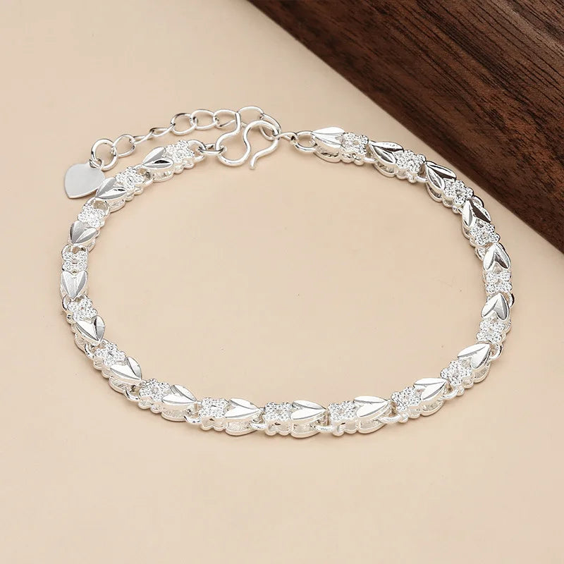 New 925 Sterling Silver Ball Bracelets For Women Luxury Designer Hollow Bead Adjustable Charm Bracelets Party Fine Jewelry Gifts